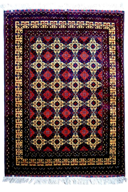 Afghan Teppich front